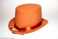 Felt Top Hat | Orange