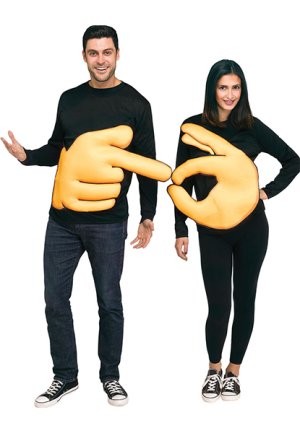 OK and Pointer couple costume