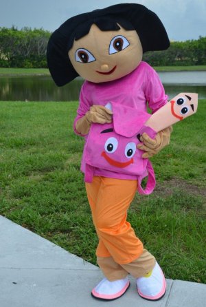 Dora the Explorer Mascot | Standard