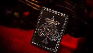 Black Platinum Lordz Playing Cards (Foil)