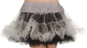 Black and Grey Tutu Skirt