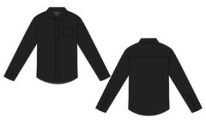 Formal Black Shirt | Standard