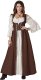 Medieval Overdress (Brown) | Small/Medium