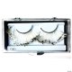 White and Black Feather Lashes