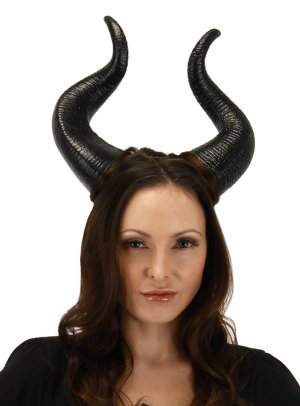 Deluxe Black Dragon Horns