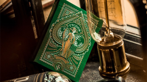 Limited Edition Green Tycoon Playing Cards