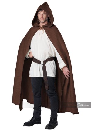 Hooded Cloak | Brown