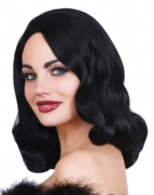 Hollywood Glamour Wig Black