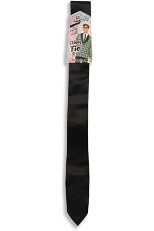 50\'s Skinny Tie | Black