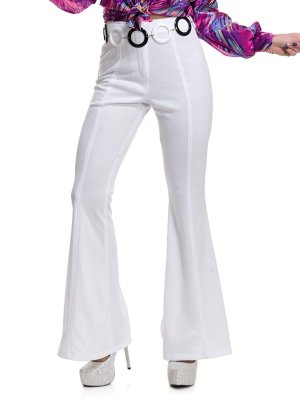 Seventies Womans Disco Pants Medium