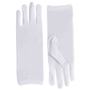 Short Gloves | White