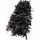 Roaring 20's Feather Boa | Black and Silver