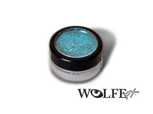 Wolfe Body Glitter Iridescent Turquoise Blue