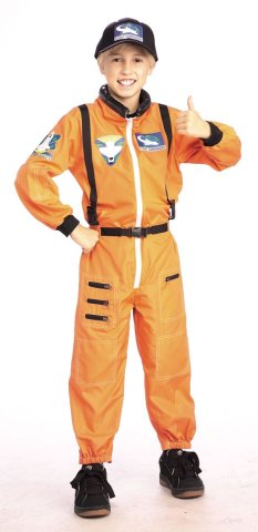 Orange Astronaut Medium