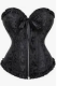 Black Zipper Front Corset | Plus 1X Black Zipper Front Corset | Plus 1X