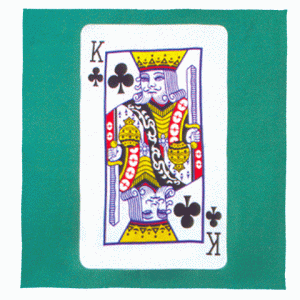 King of Clubs Silk | 24 Inch