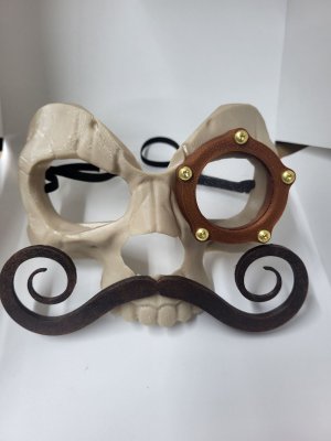 Steampunk Death Gent Mask