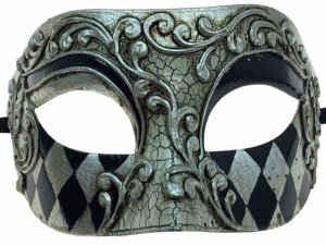 Venetian Mask | Silver