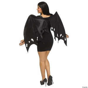 Satin Wings | Black