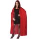 Long Hooded Cape | Red