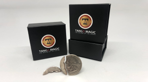 Bite Coin US Quarter by Tango Magic