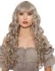 Long Curly Wig Grey