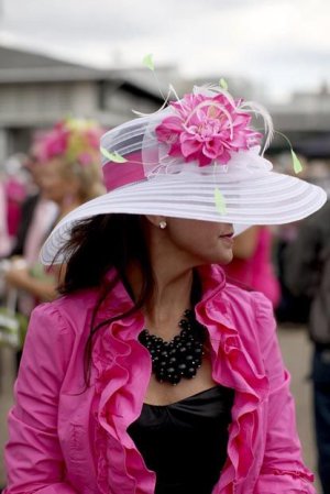 Real Kentucky Derby Hat