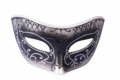 Black and Silver Eye Mask