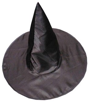 Satin Witch Hat