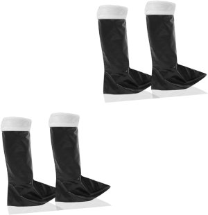 Assorted Santa Boot Covers