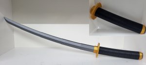 Collapsible Katana | Silver Blade