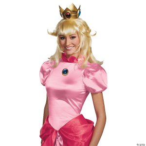 Super Mario Brothers Princess Peach Wig