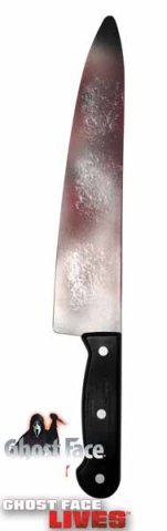 Scream Ghost Face Bloody Butcher Knife 15\"