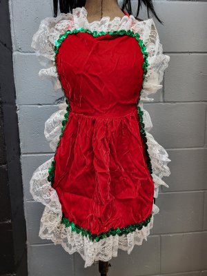 Sexy Mrs Clause Apron