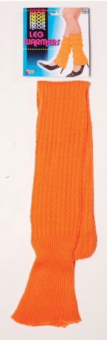 Leg Warmers Neon Orange