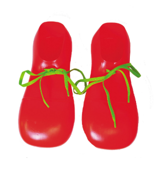 Clown Shoes | Red