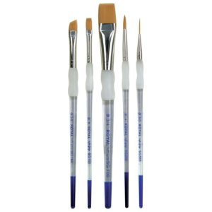 Artist 5 Piece Brush Set | Flat