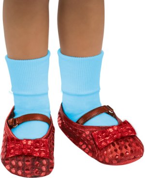 Dorothy Child Sequin Shoe covers