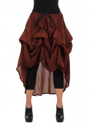 Parachute Skirt | Brown