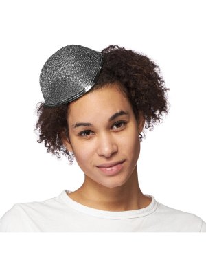 20\'s Silver Teardrop Hat