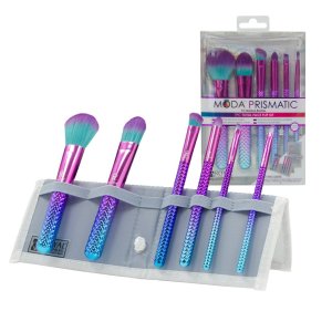 MODA 7 pc. Professional Brush Set Prismatic