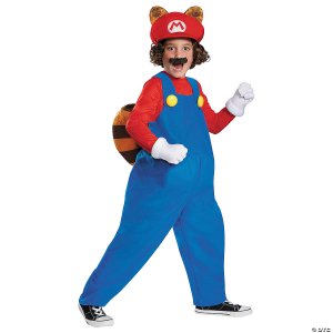 Nintendo Super Mario Brothers Raccoon Mario | Large