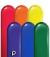 Prima Balloons 260 | Classic Rainbow Assortment