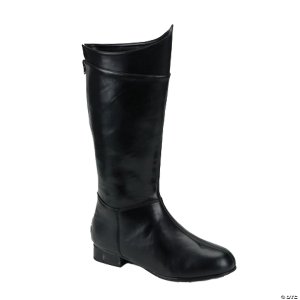 Black Pirate or Superhero Boots | Mens Medium