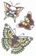 Vintage Tattoos 1960s Butterflies
