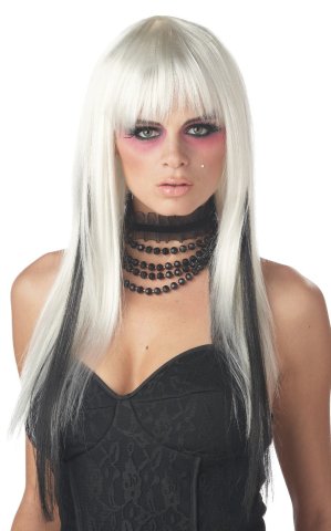 Chopstix Wig | White and Black