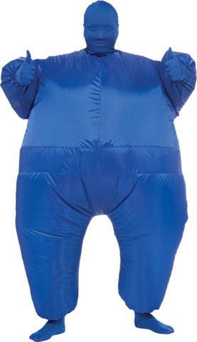 Blue Inflatable Man