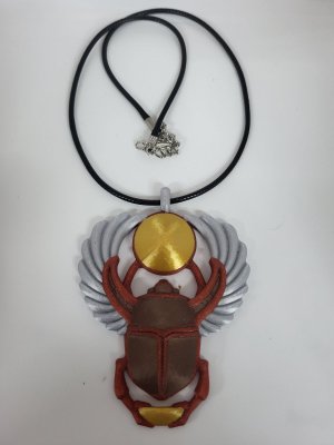 Egyptian Scarab Beetle Pendant