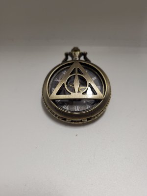 Harry Potter Deathly Hallows Pocket Watch | Aztec Gold