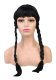 Long Black Braided Wig